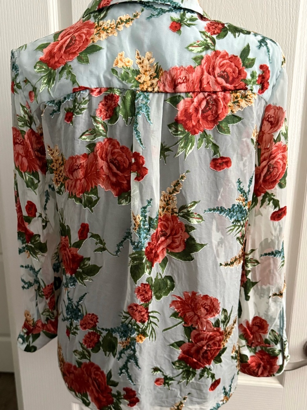 Alice + Olivia Sheer Blouse - Picture 6 of 8